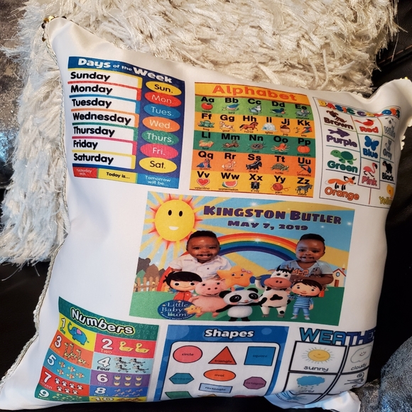 Learning pillow - Picture 2 of 2